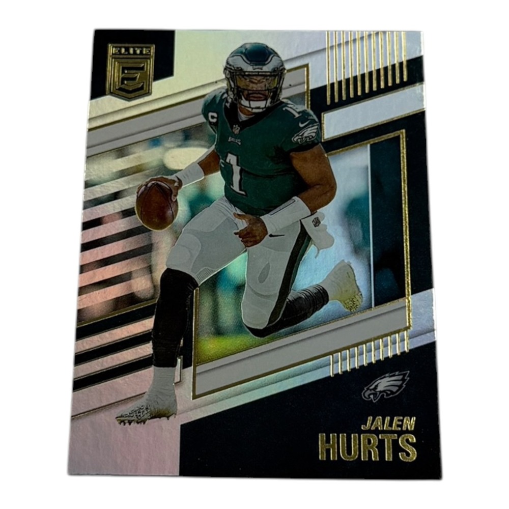 2022 Panini Donruss Elite‎ Jalen Hurts Philadelphia Eagles Football Card No. 9